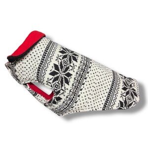 FIRST CLASS FIDO Fleece Lined Fair Isle Sweater Vest